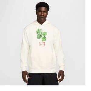 NIKE Sportswear Club Pullover Hoodie Monstera Plant 4XL